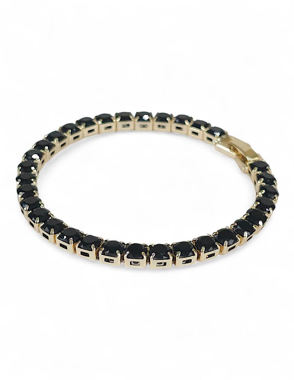 Pulsera con acabado baño de oro 18k 4