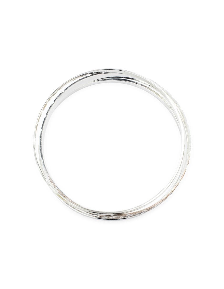 Brazalete con acabado chapa de oro 3