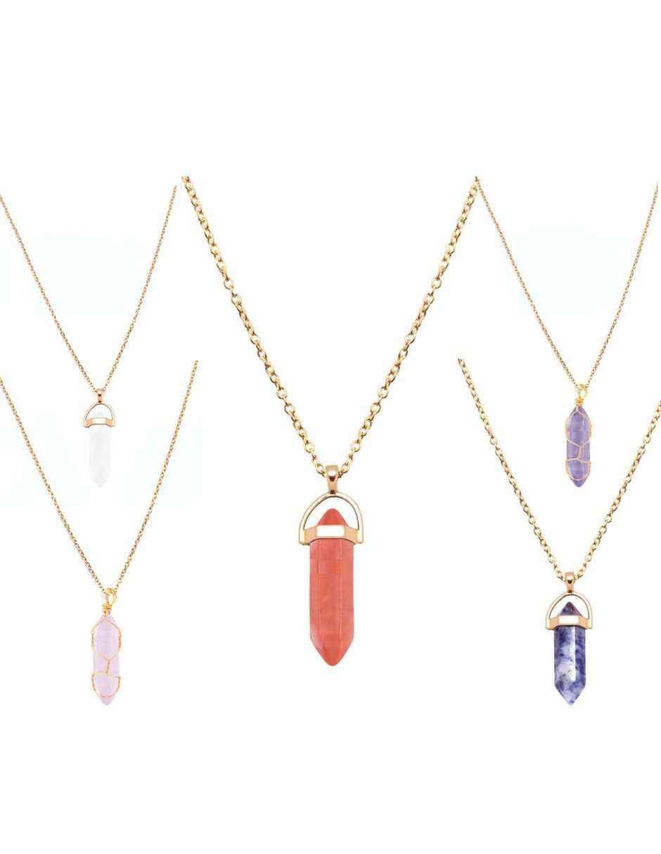 Set collar cuarzo
