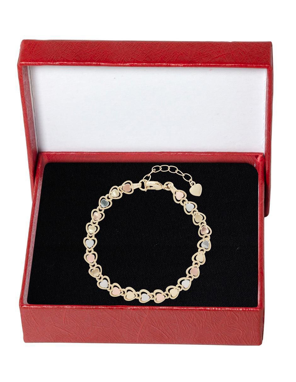 Pulsera con acabado chapa de oro 18 K 4