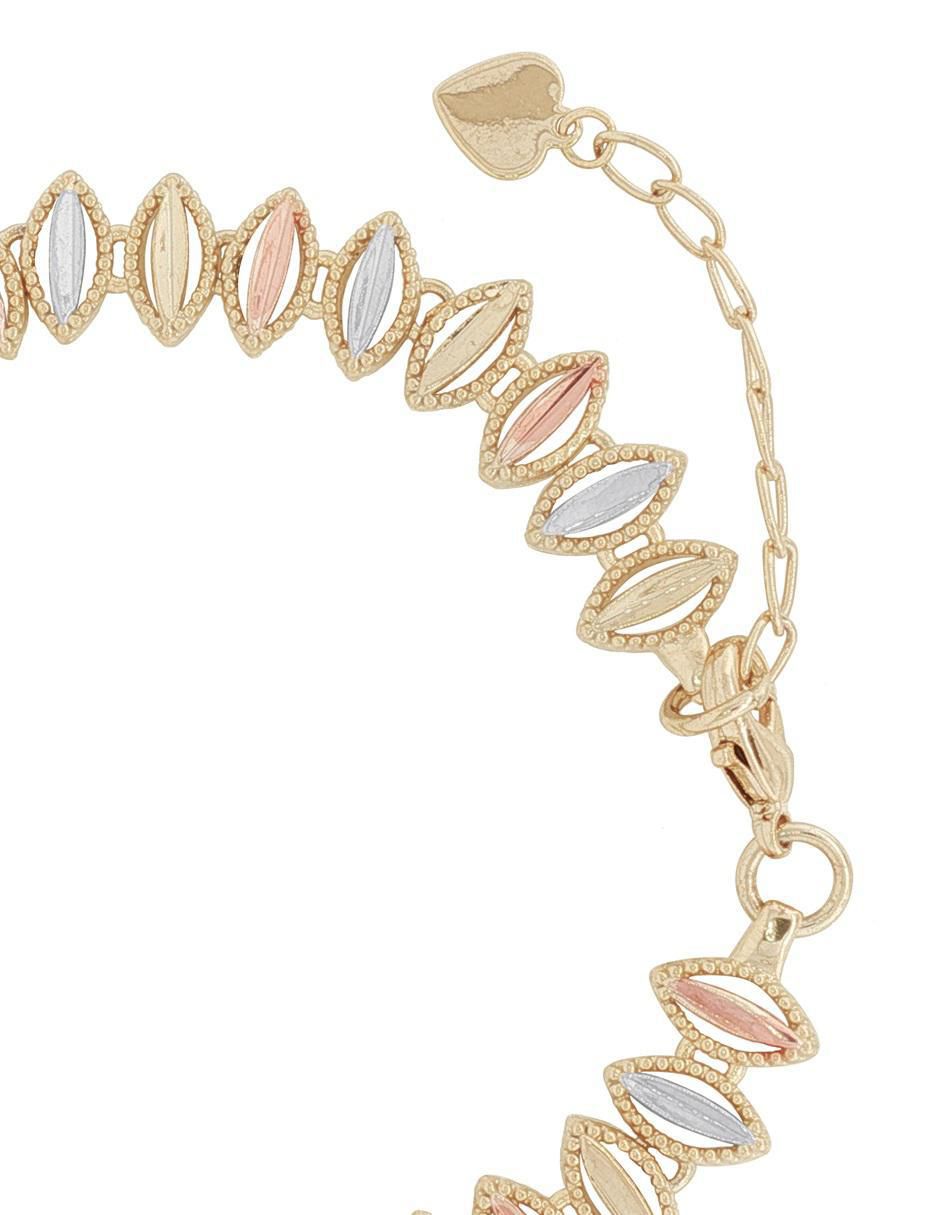 Pulsera con acabado chapa de oro 18 K 2