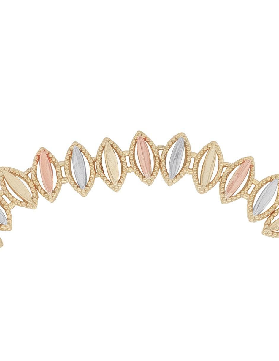 Pulsera con acabado chapa de oro 18 K 3