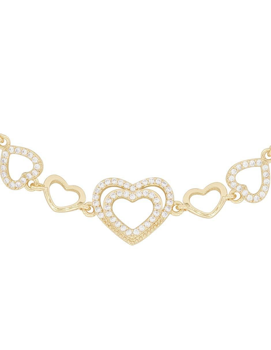Pulsera con acabado chapa de oro 18 K 3