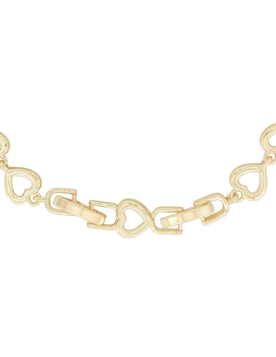 Pulsera con acabado chapa de oro 18 K 4