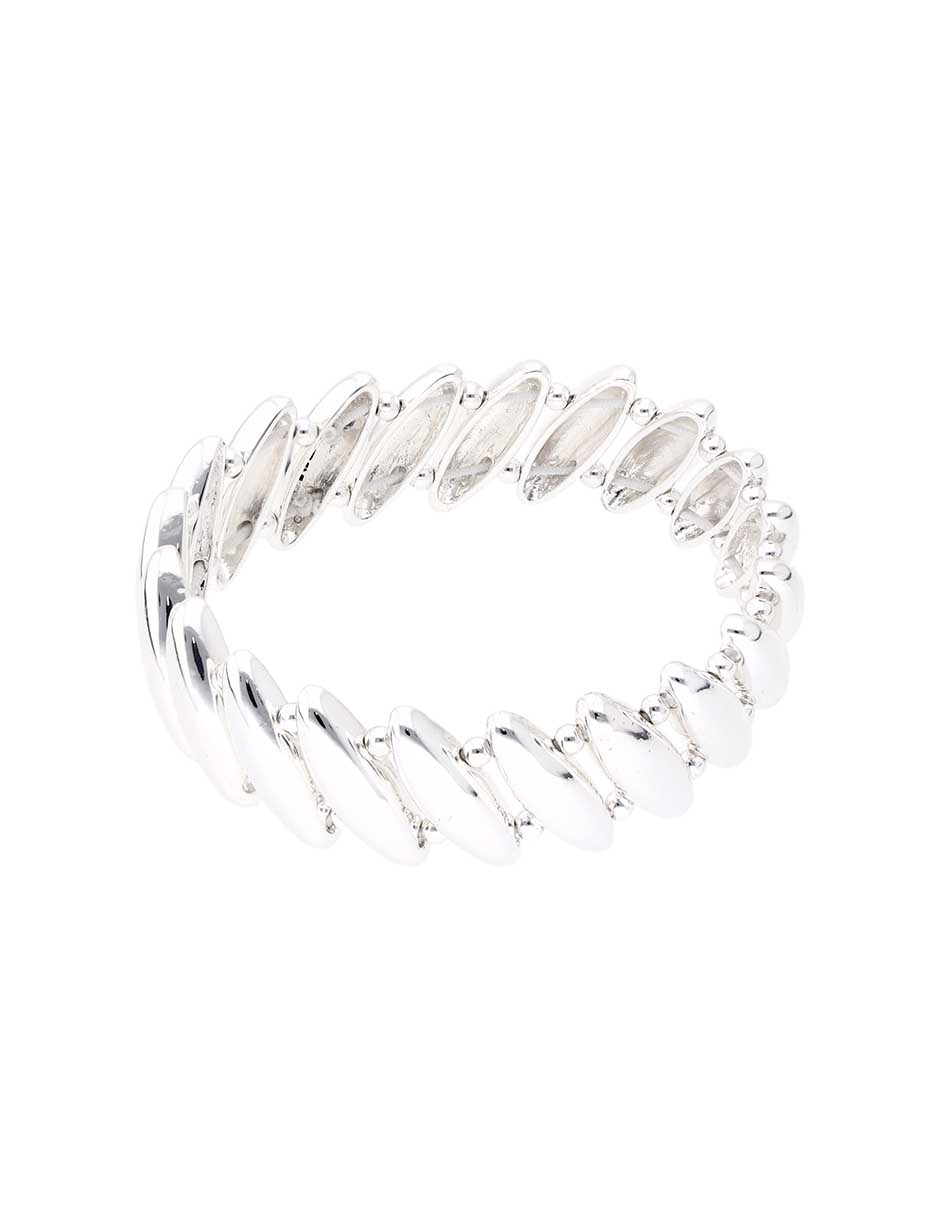Pulsera Silver Patterns con acabado pulido