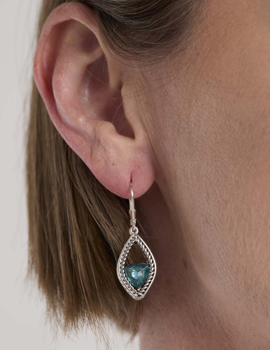 Aretes con acabado brillante 4