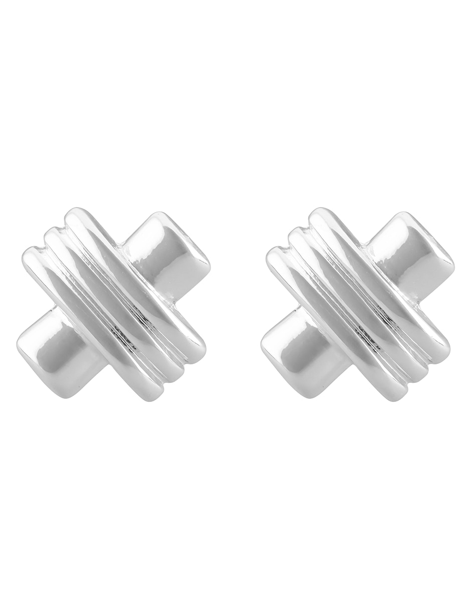 Broqueles Basic Metal Ears M3 con acabado brillante