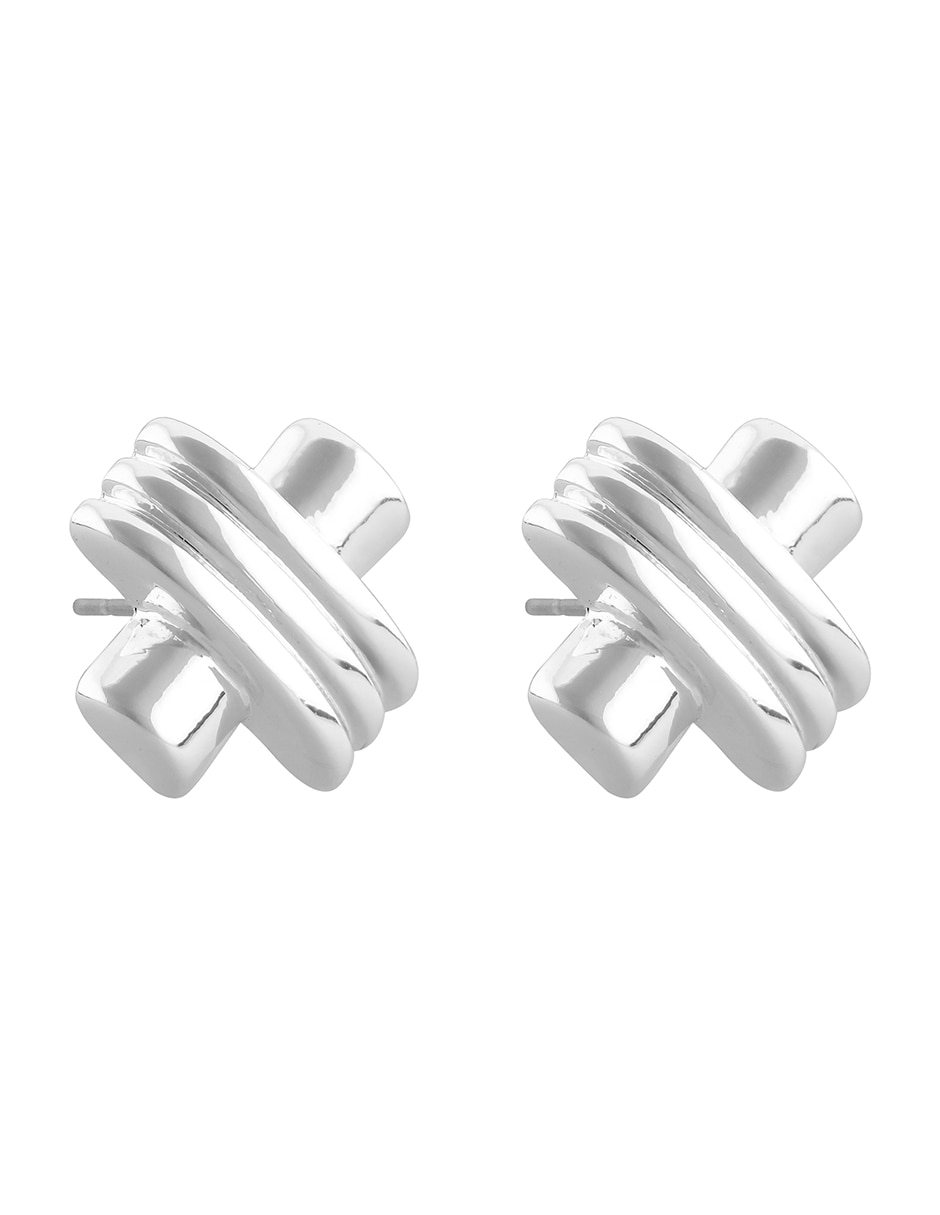 Broqueles Basic Metal Ears M3 con acabado brillante 2