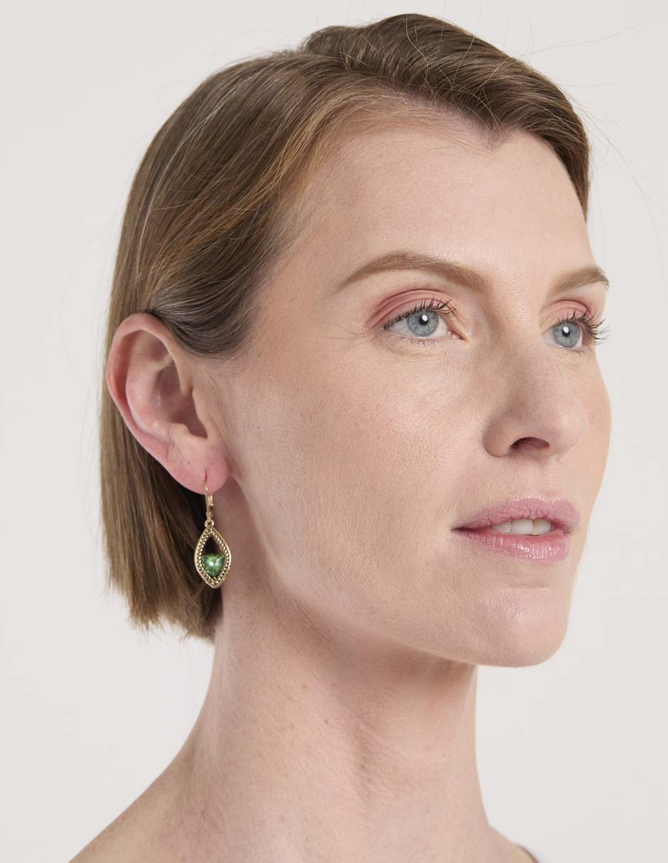 Aretes con acabado brillante 4