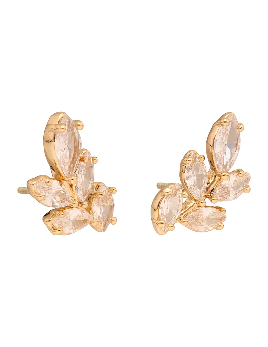 Broqueles social cz ears m2 con acabado brillante 2