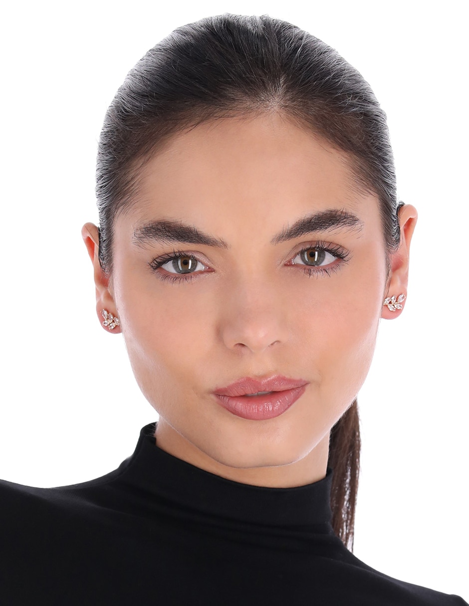 Broqueles social cz ears m2 con acabado brillante 3
