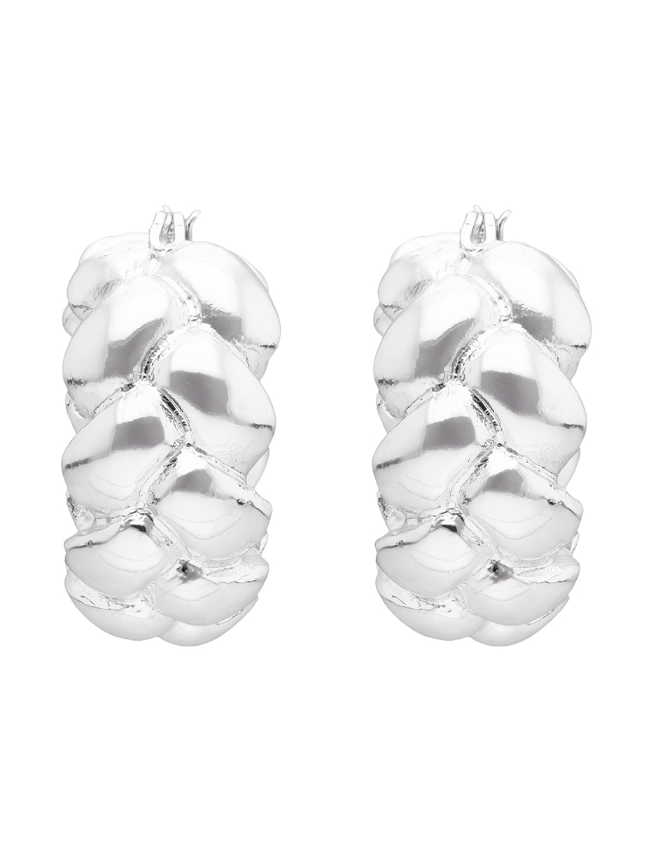 Arracadas basic metal ears m2 con acabado brillante Arracadas basic metal ears m2 con acabado brillante