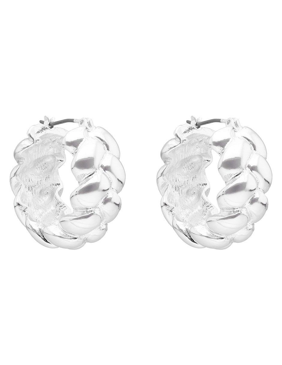 Arracadas basic metal ears m2 con acabado brillante 2