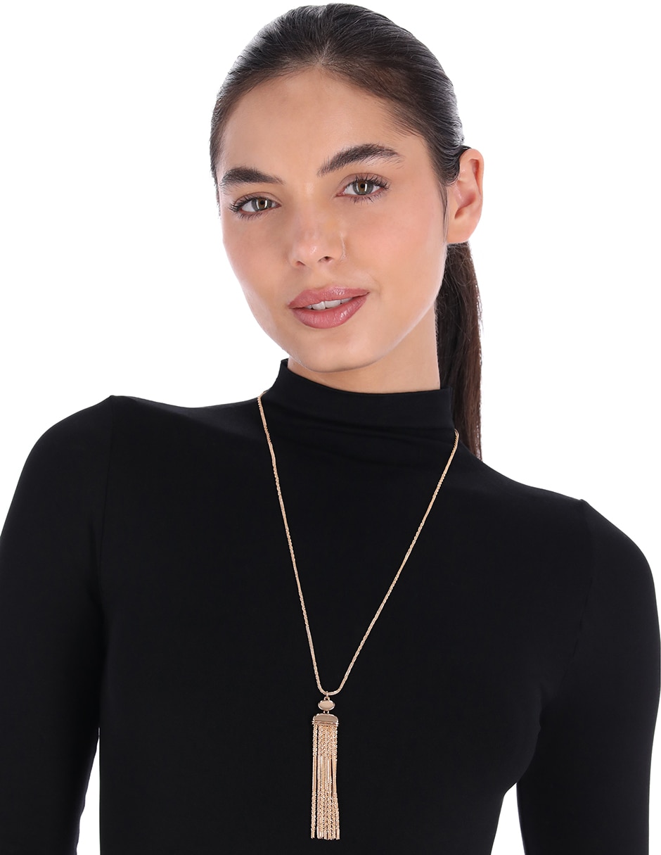 Collar con dije Gold Lace 2