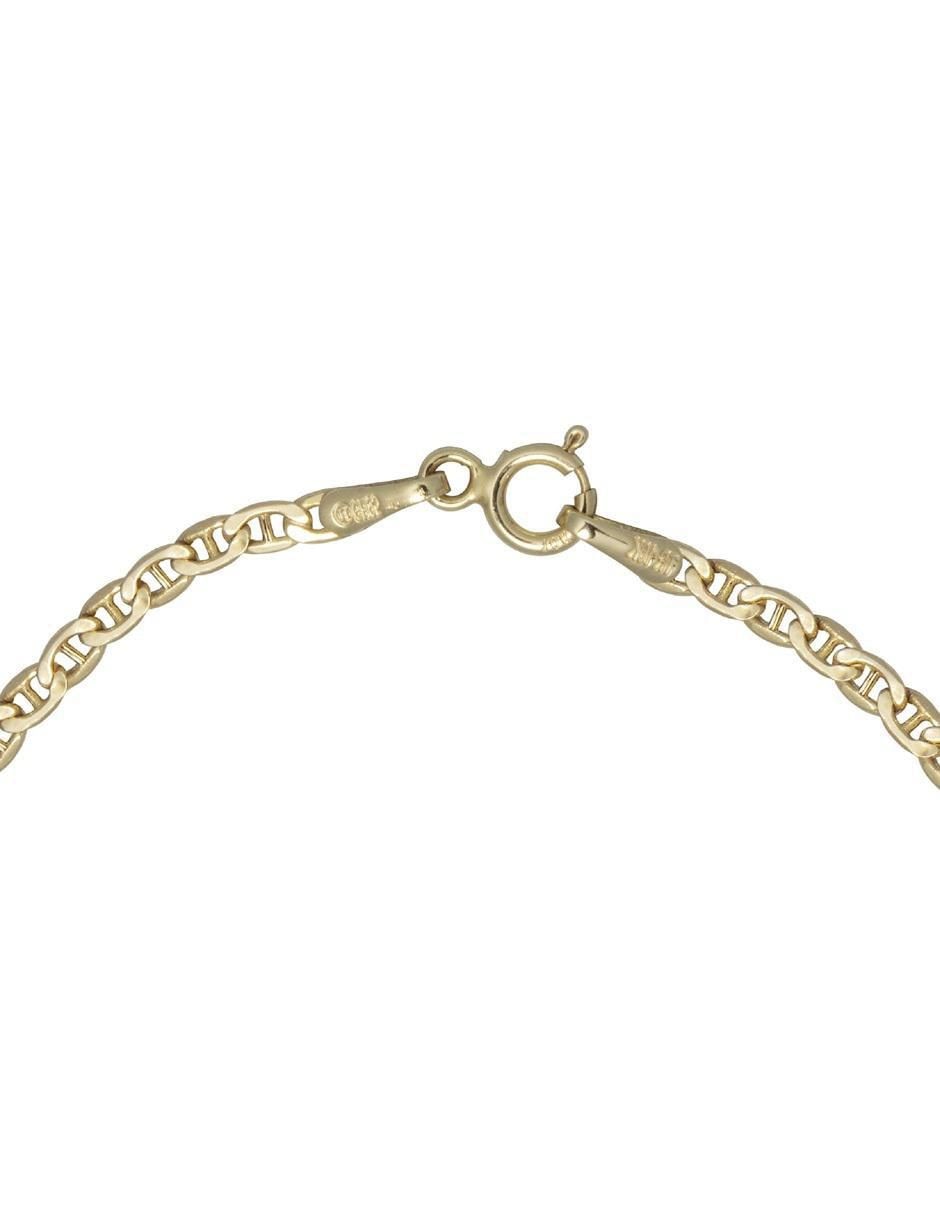 Pulsera de oro 10 k con acabado pulido 3