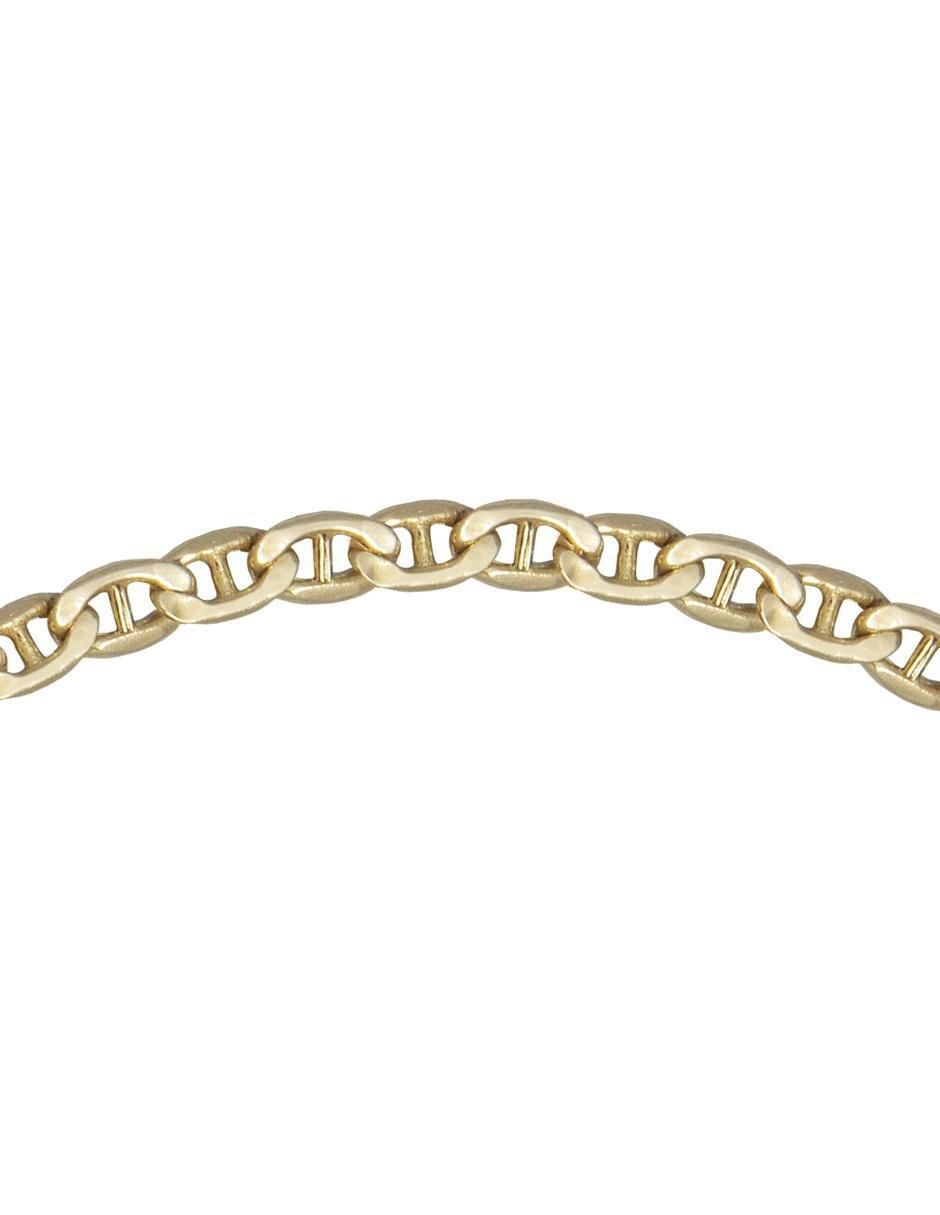 Pulsera de oro 10 k con acabado pulido 4