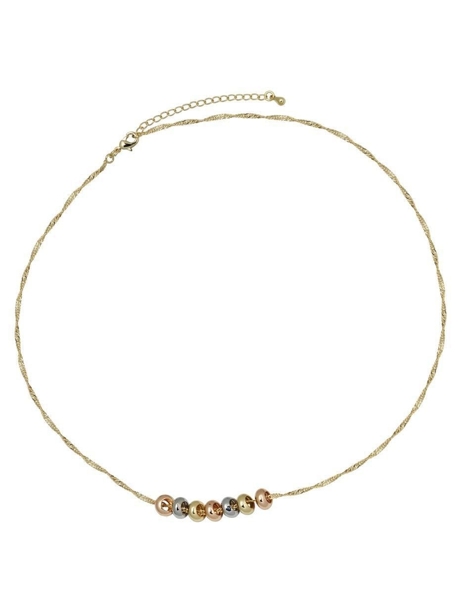 Gargantilla de aro 18 K