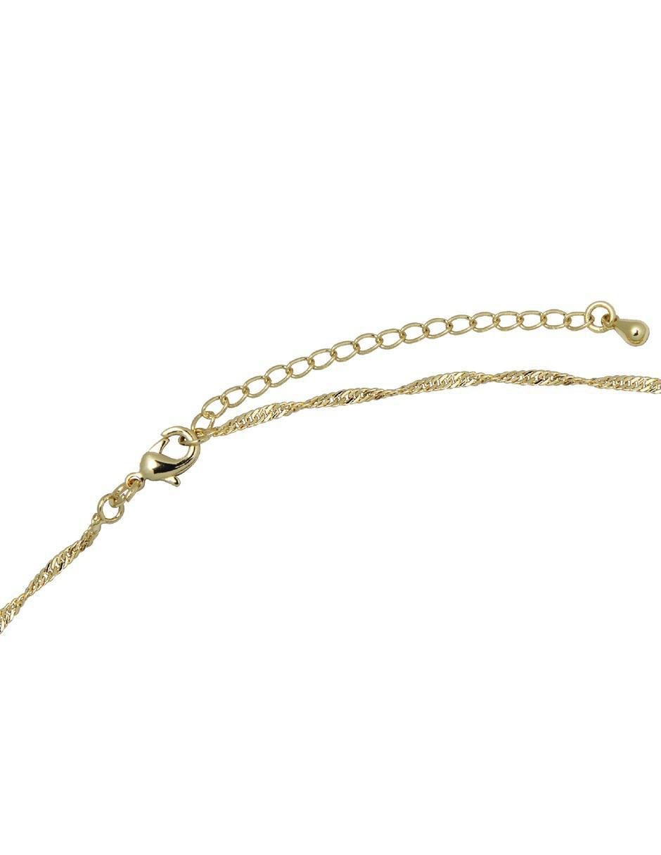Gargantilla de aro 18 K 3