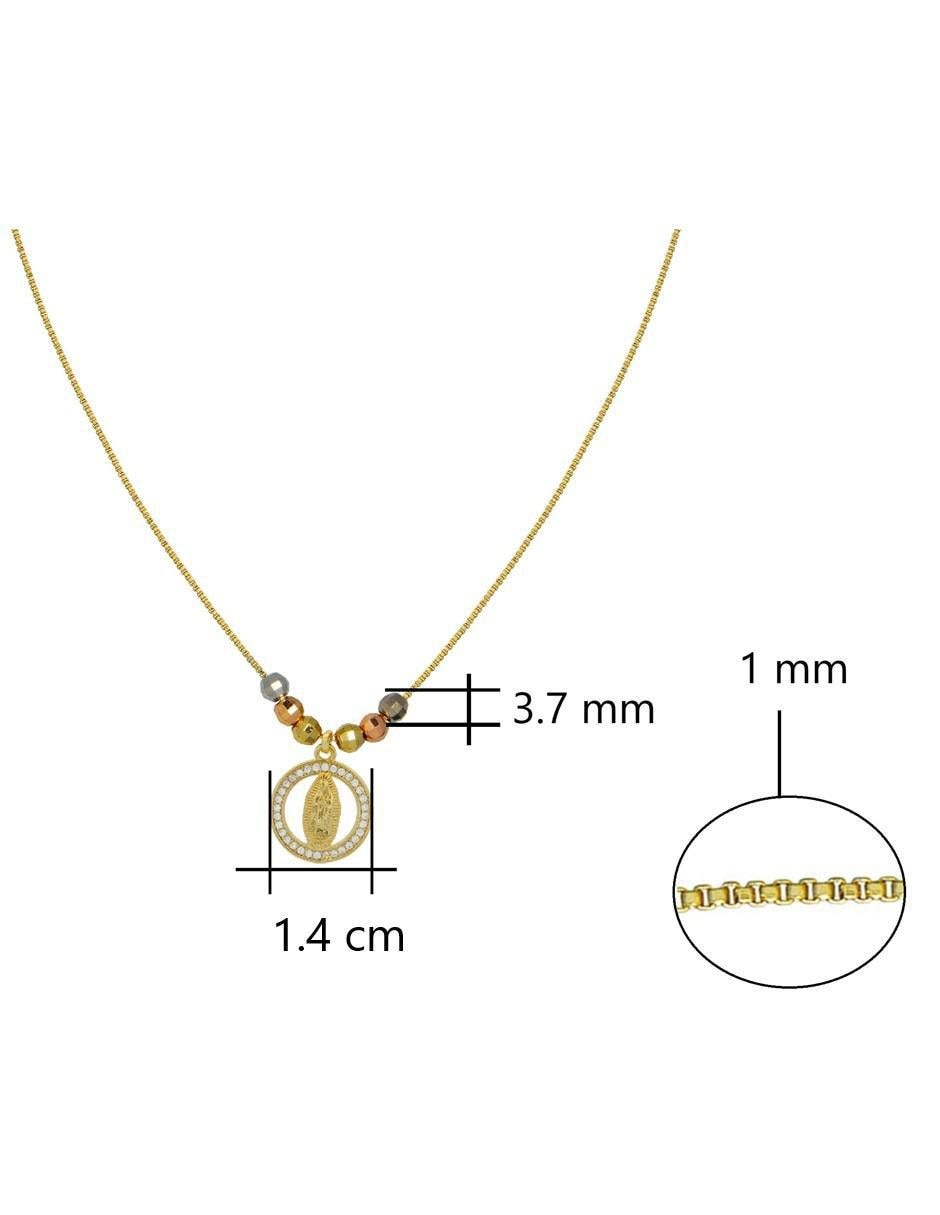 Gargantilla de virgen 18 K 5