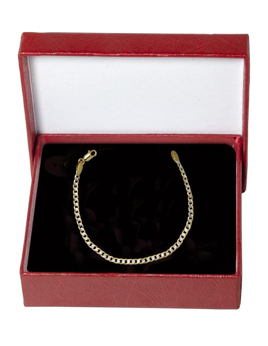 Pulsera con acabado chapa de oro 18 k 4