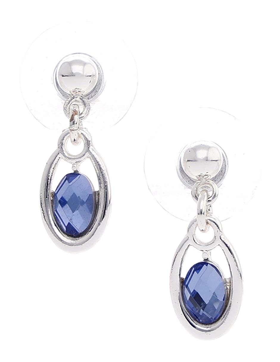 Aretes y collar de gota