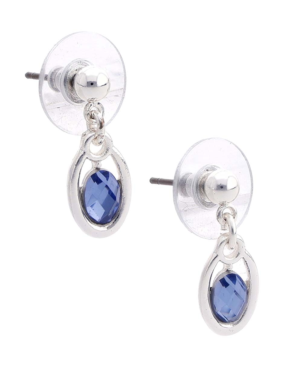 Aretes y collar de gota