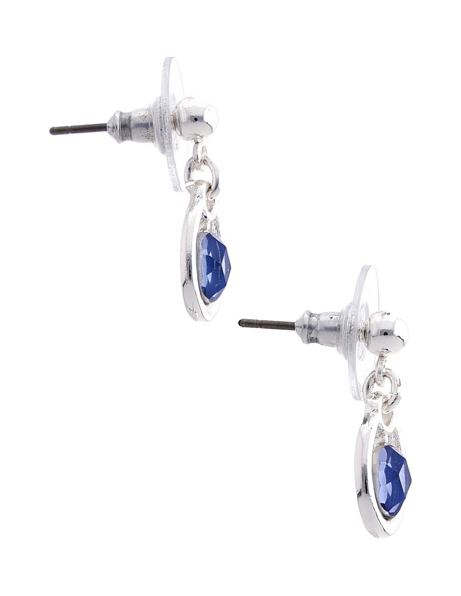 Aretes y collar de gota 5