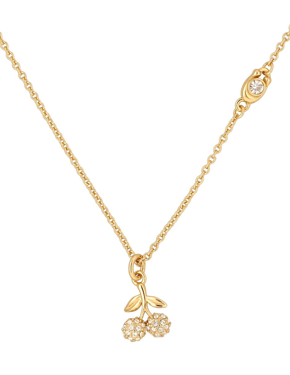 Collar con dije de cereza
