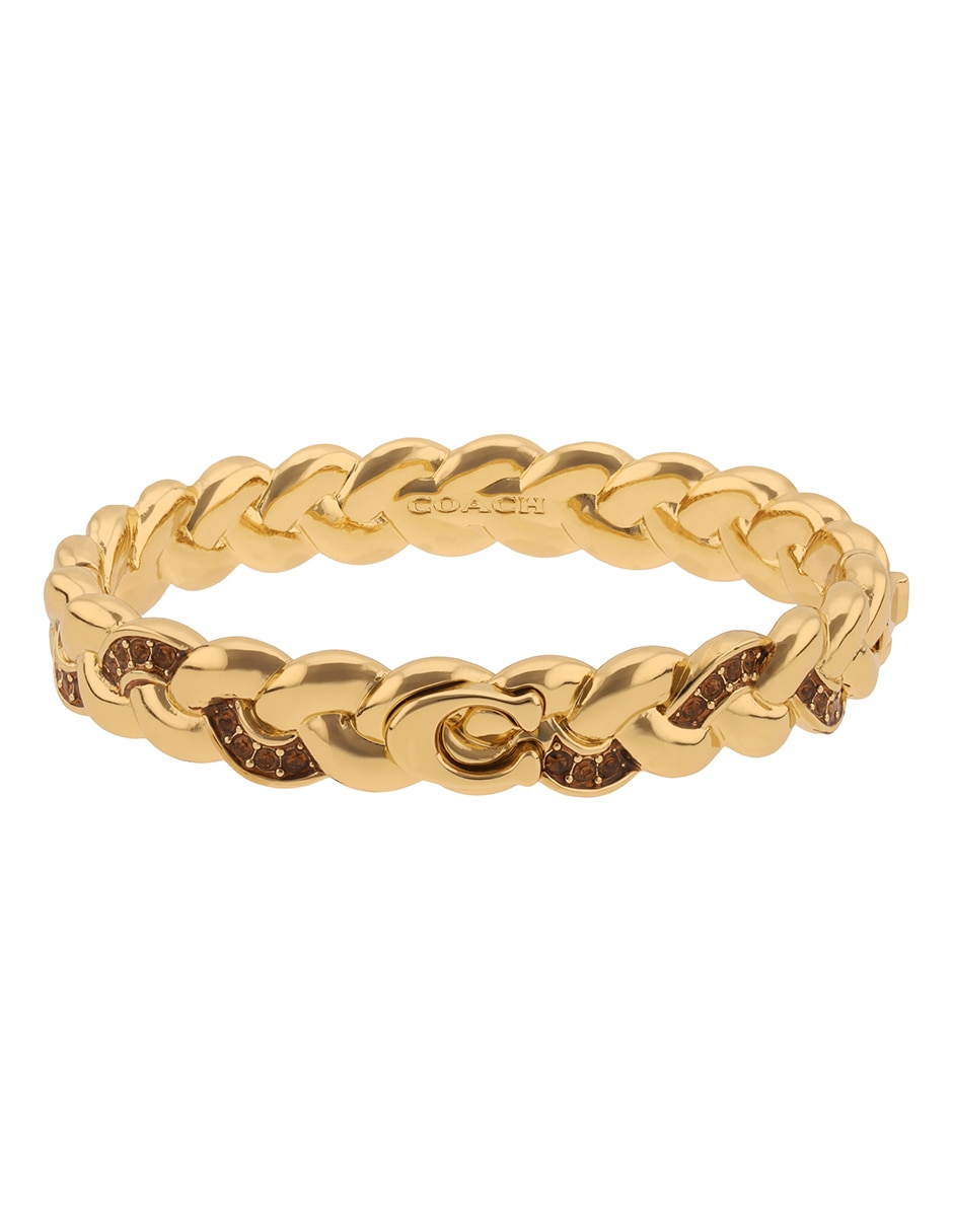 Pulsera 2.1 Braided Metal con acabado brillante