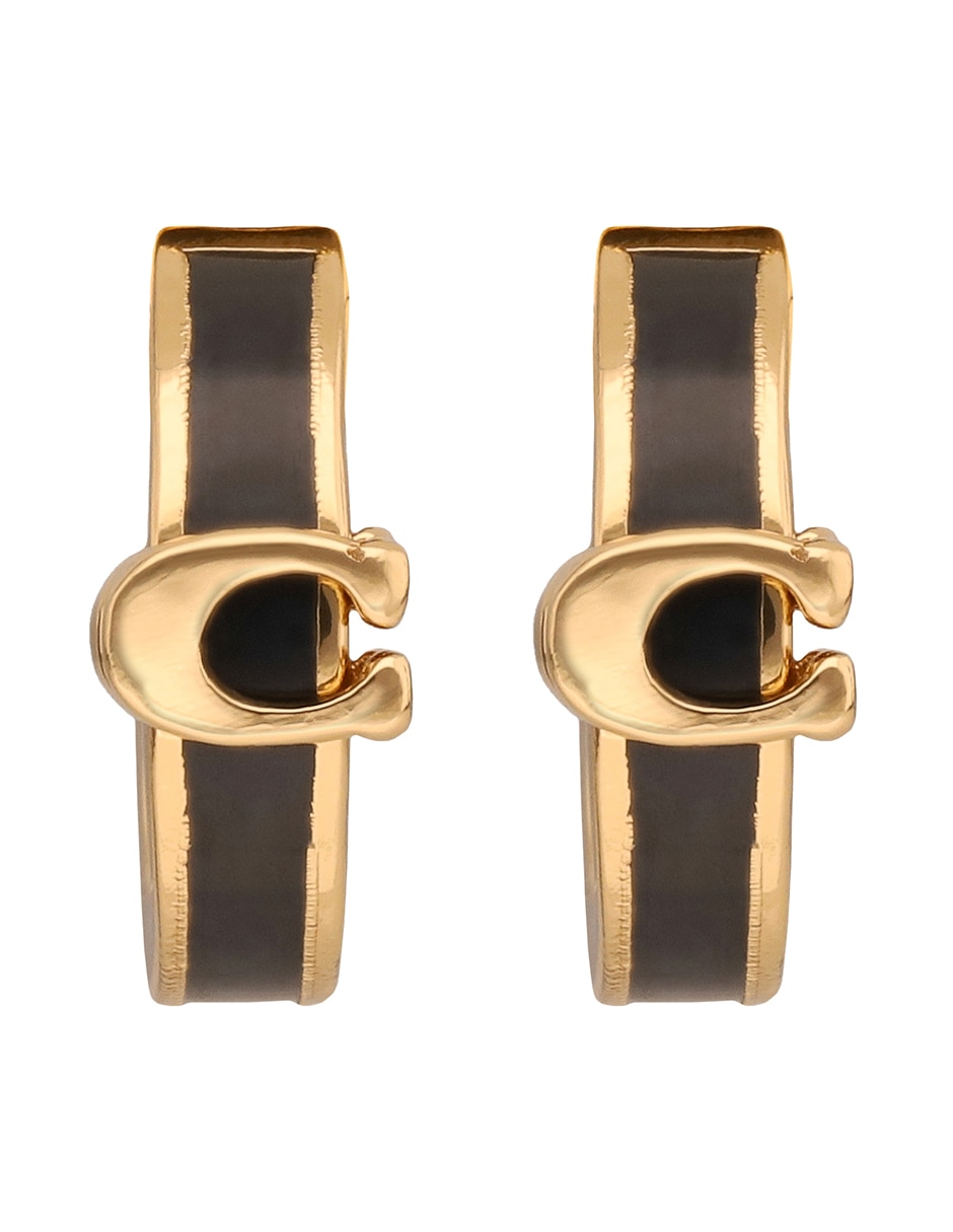 Aretes cortos Bangle Recolor con acabado brillante Aretes cortos Bangle Recolor con acabado brillante