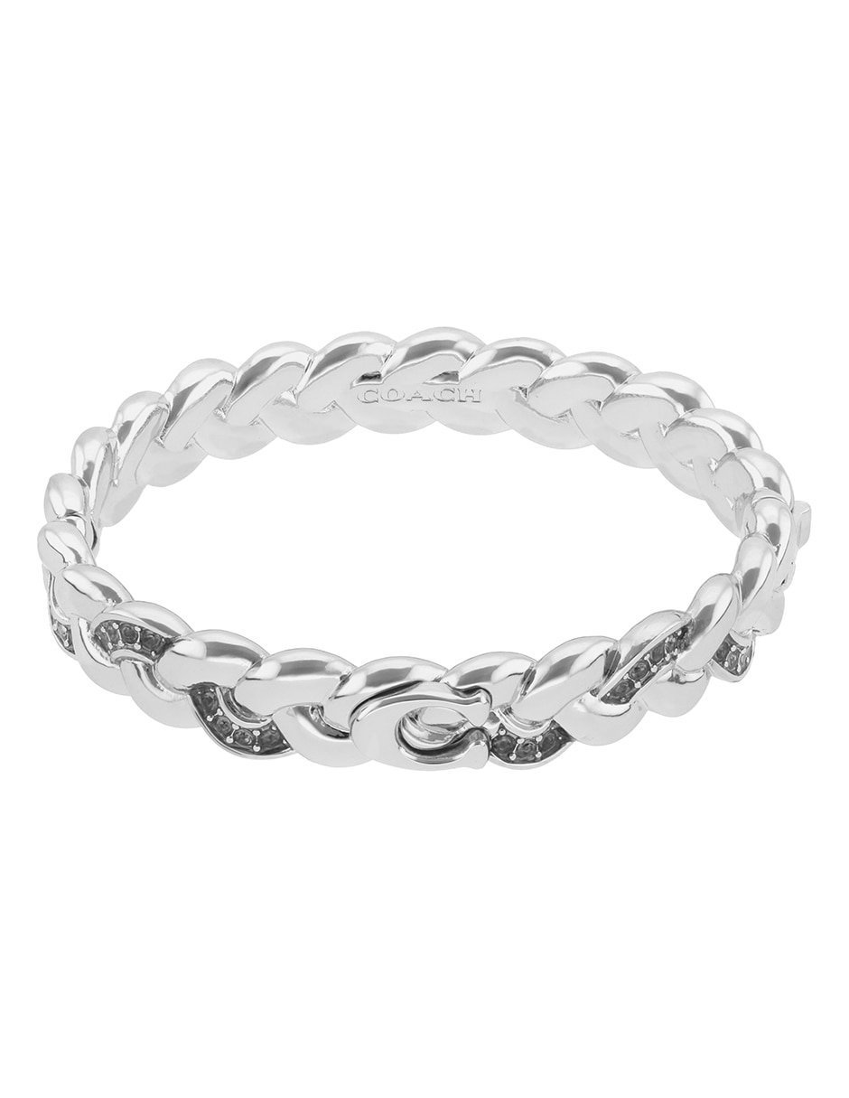 Pulsera 2.1 Braided Metal con acabado brillante