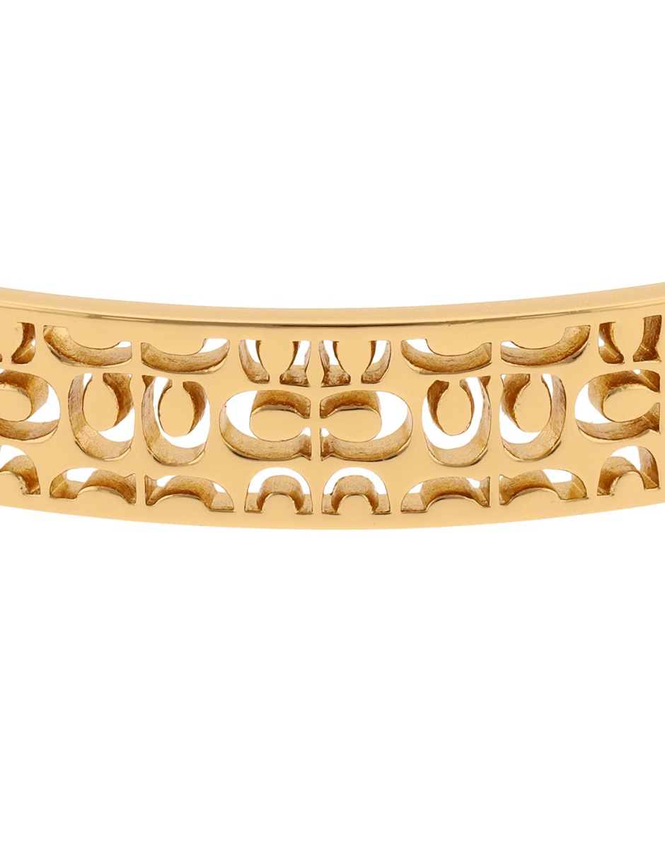 Pulsera 2.1 Quilted Cut Out Logo con acabado 
brillante 4