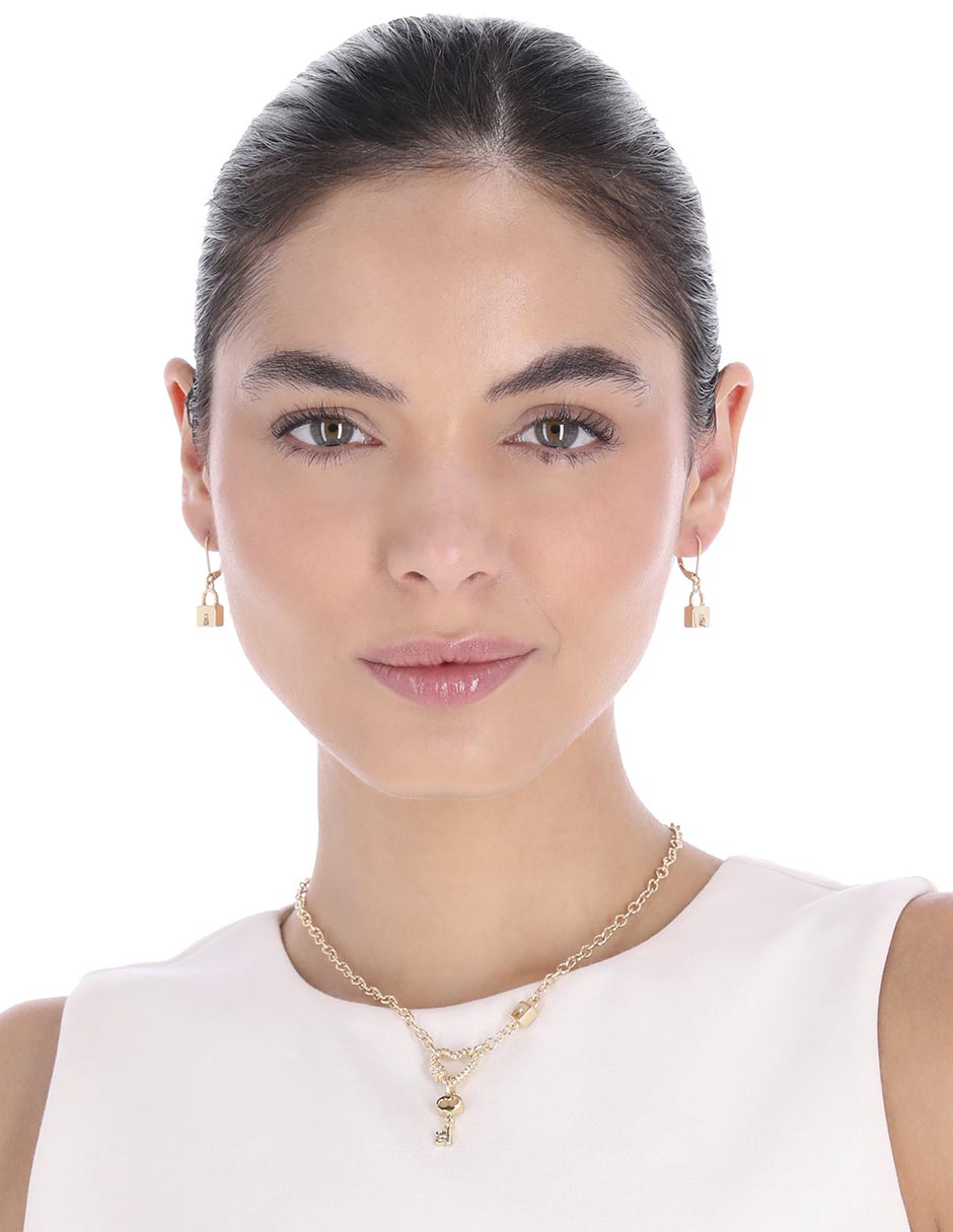 Aretes y collar zirconia 3