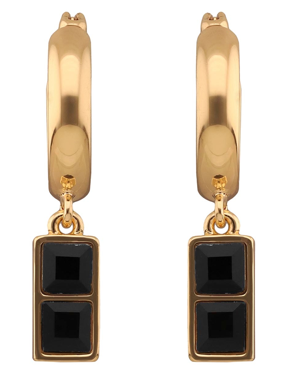 Aretes de rectángulo con acabado pavé