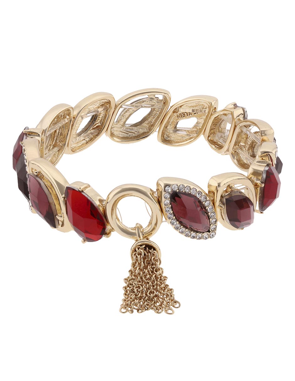 Pulsera Fashionably Festive con acabado pavé 2