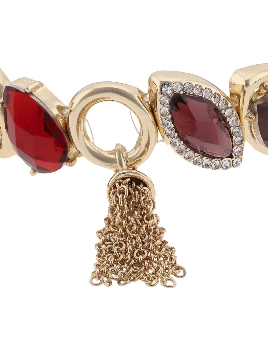 Pulsera Fashionably Festive con acabado pavé 3
