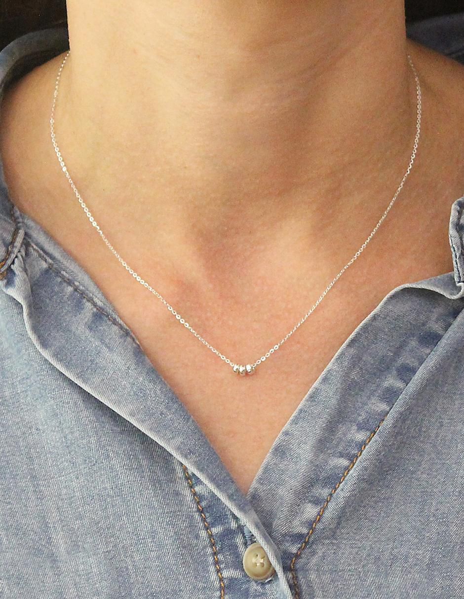Collar de plata P 925 3