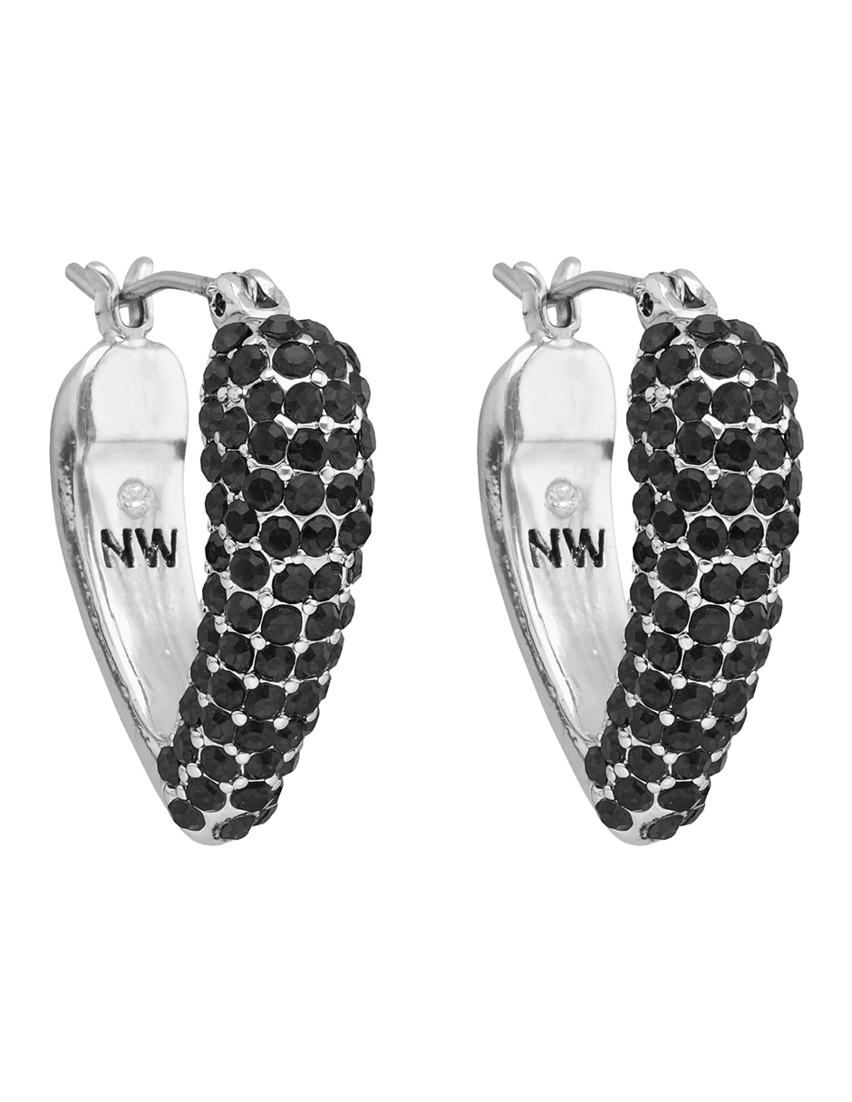 Aretes con acabado brillante 2