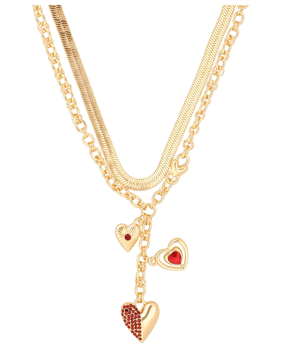 Collar de corazón Heart Trend 22 k