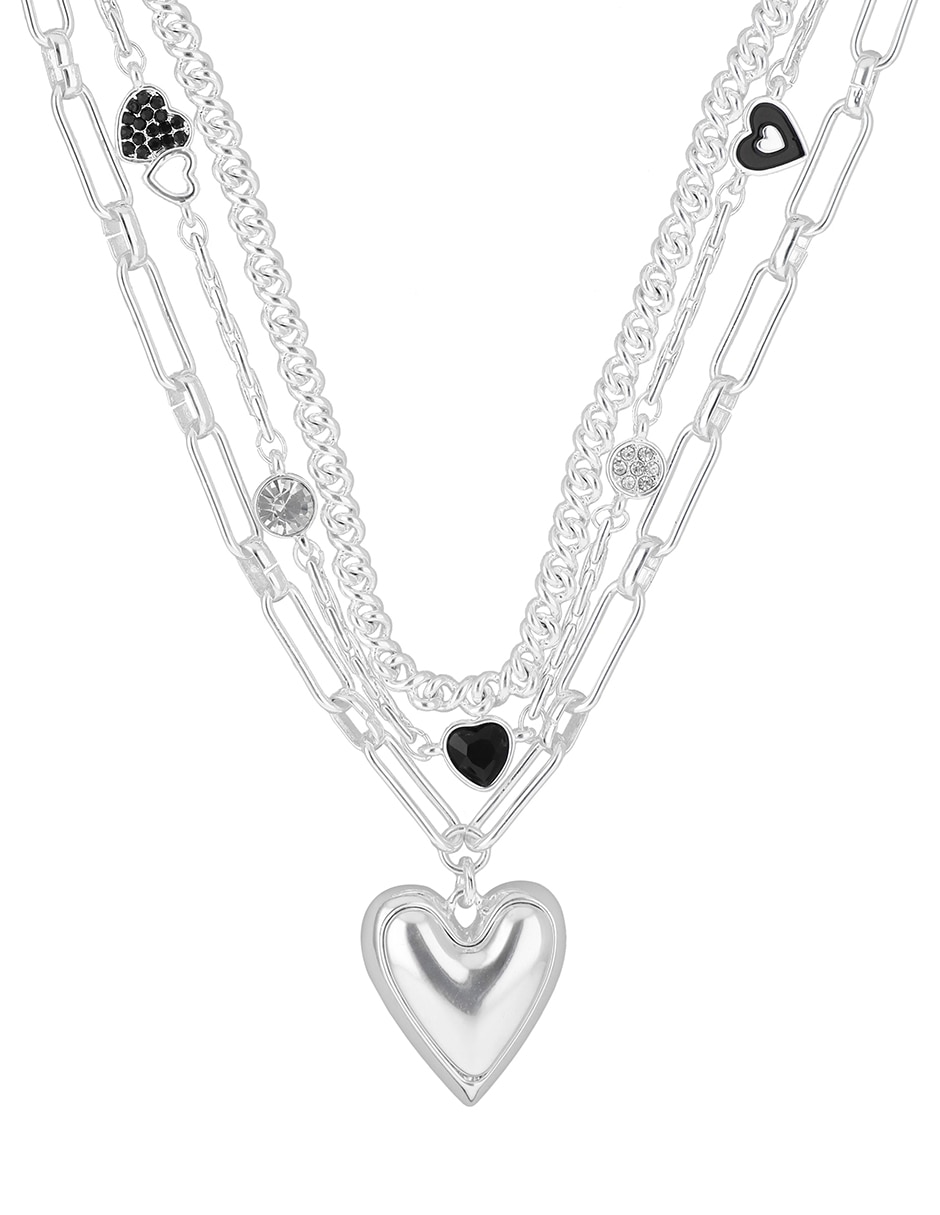 Collar con dije de corazón Heart Trend