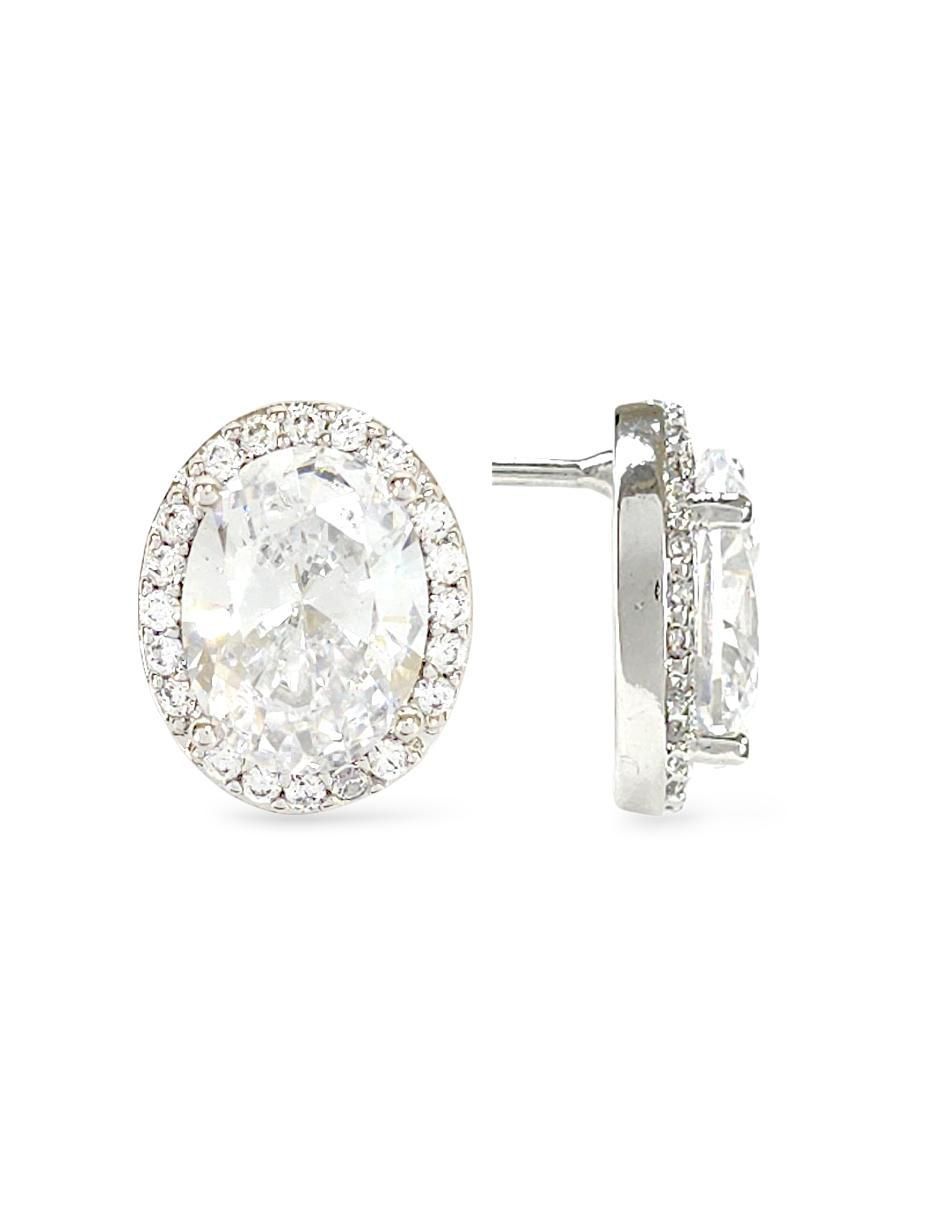 Aretes y collar zirconia 5
