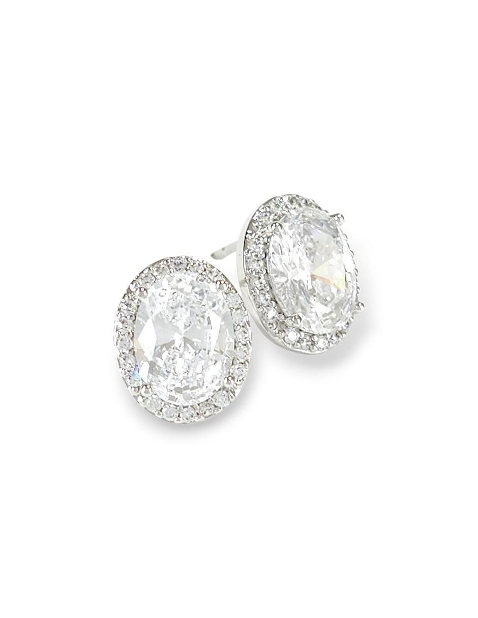 Aretes y collar zirconia 6