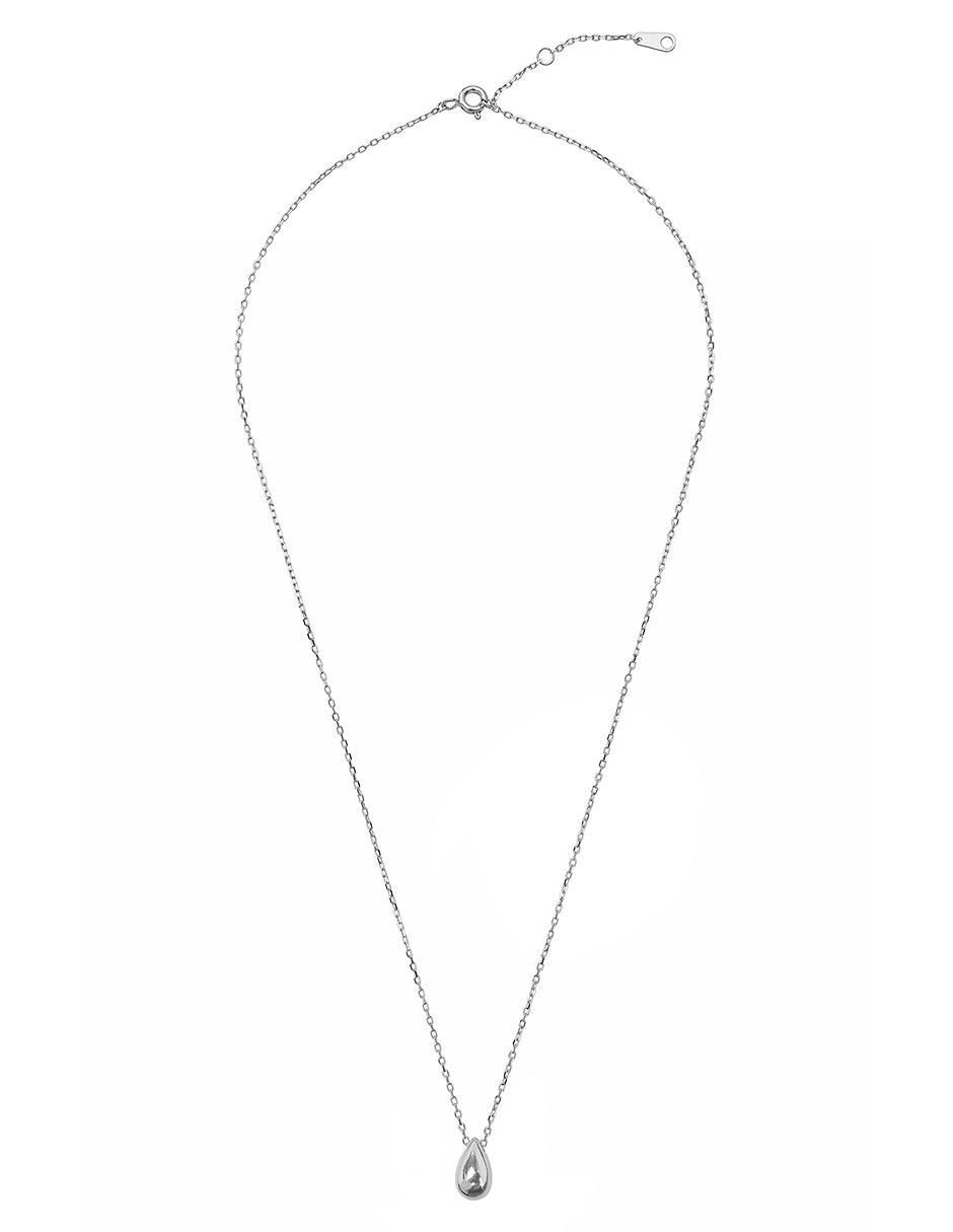 Collar de gota de plata P 925 2