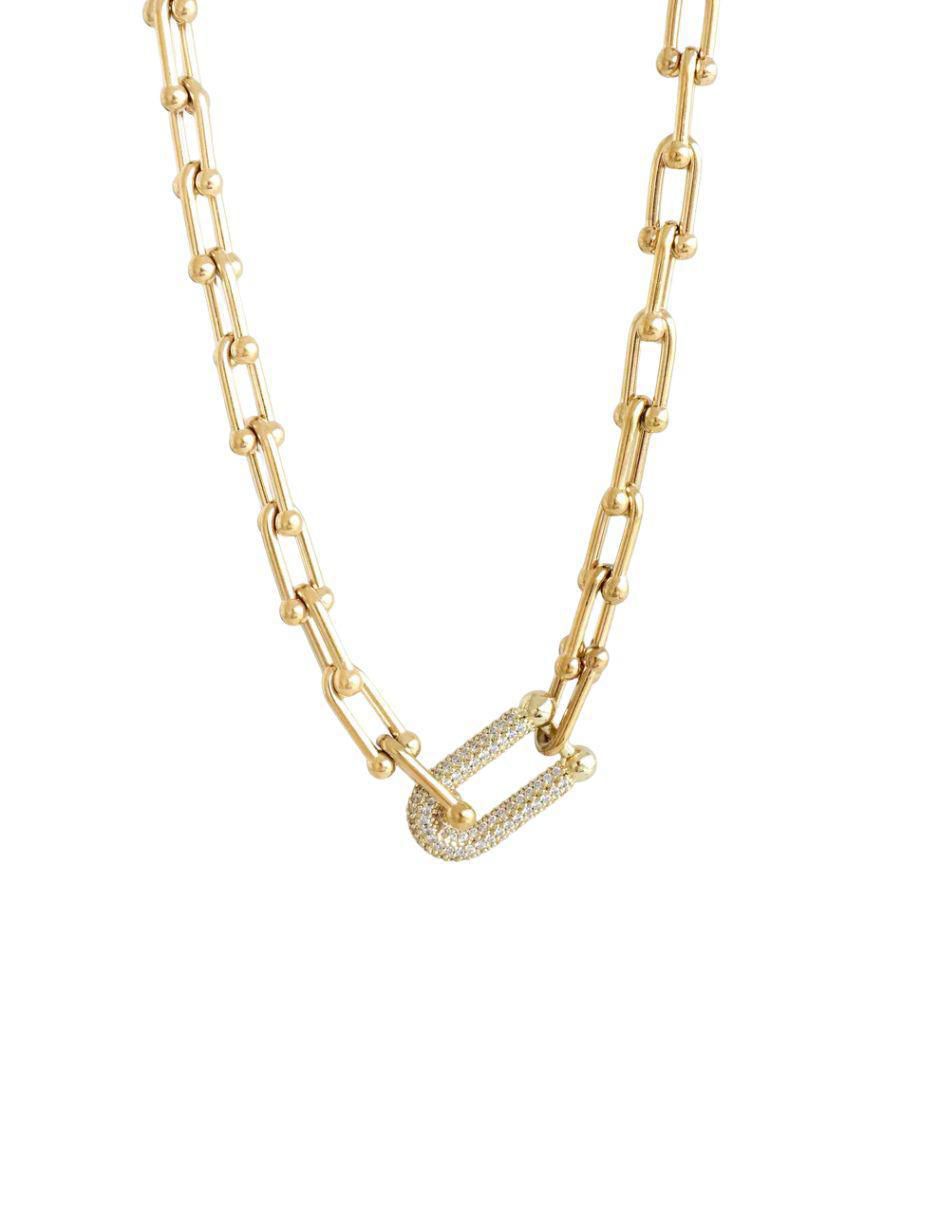 Collar de oro laminado 10 K 4