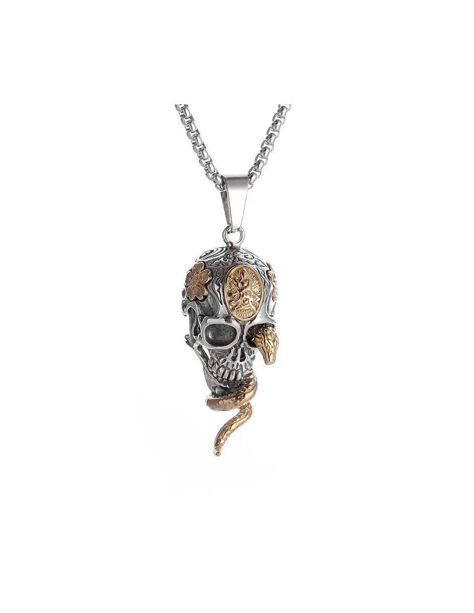 Collar con dije de calavera Calaveras