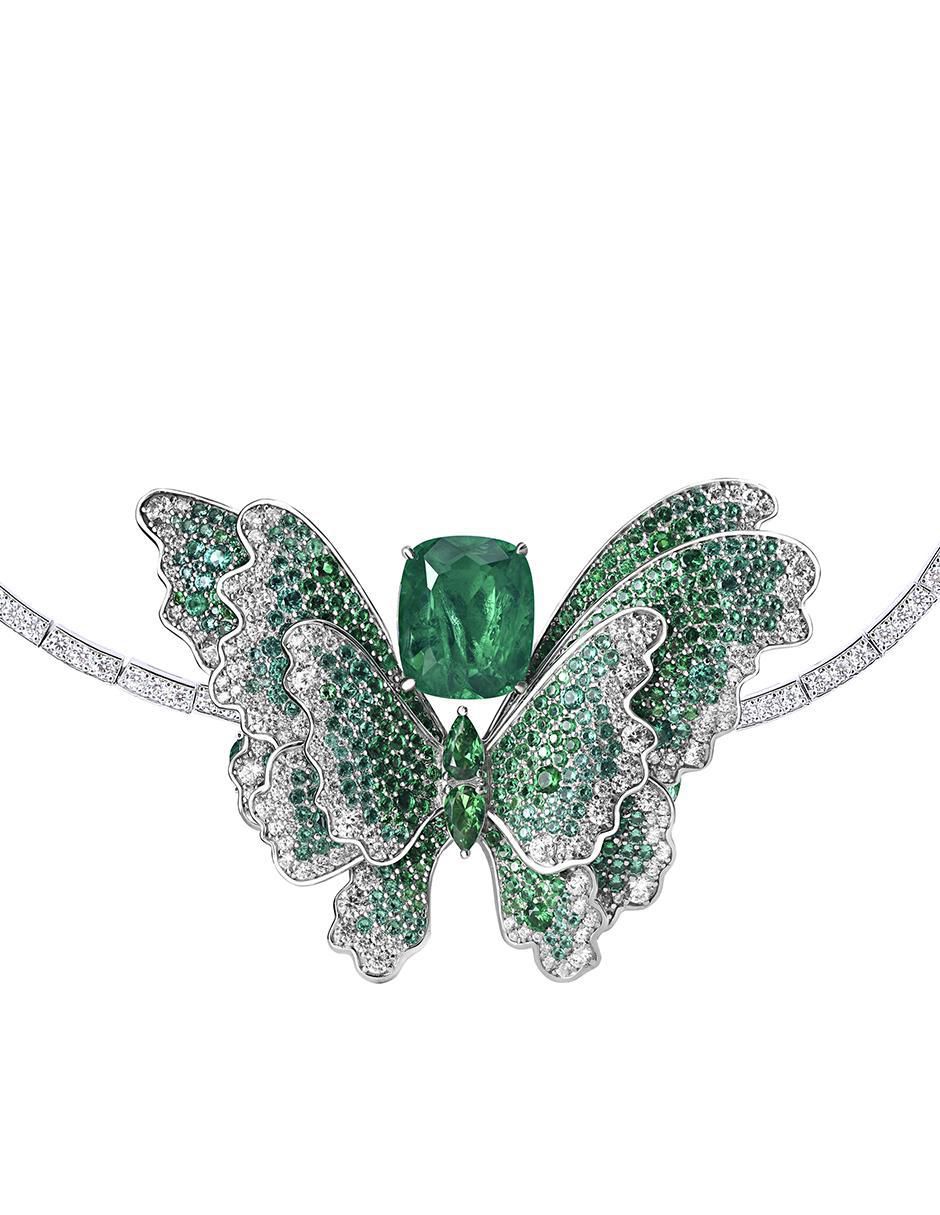 Collar de mariposa de plata P 925 2