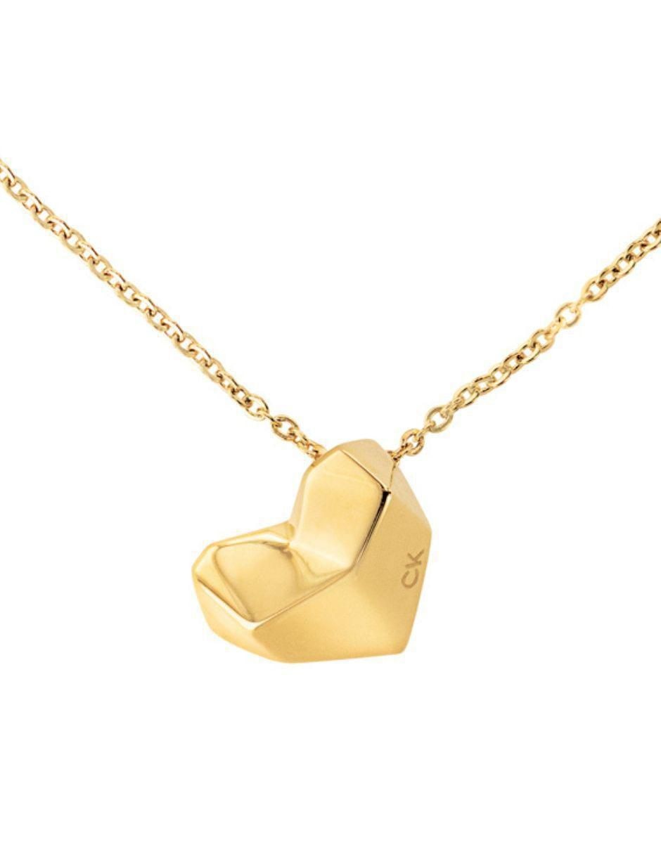 Collar Faceted Heart 2