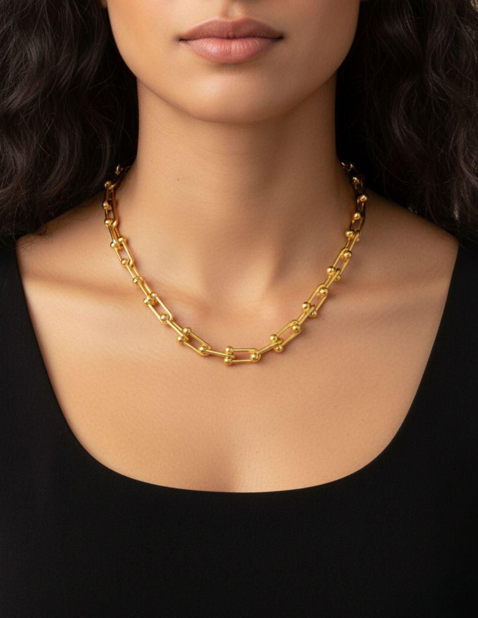 Collar de oro laminado 10 K 3