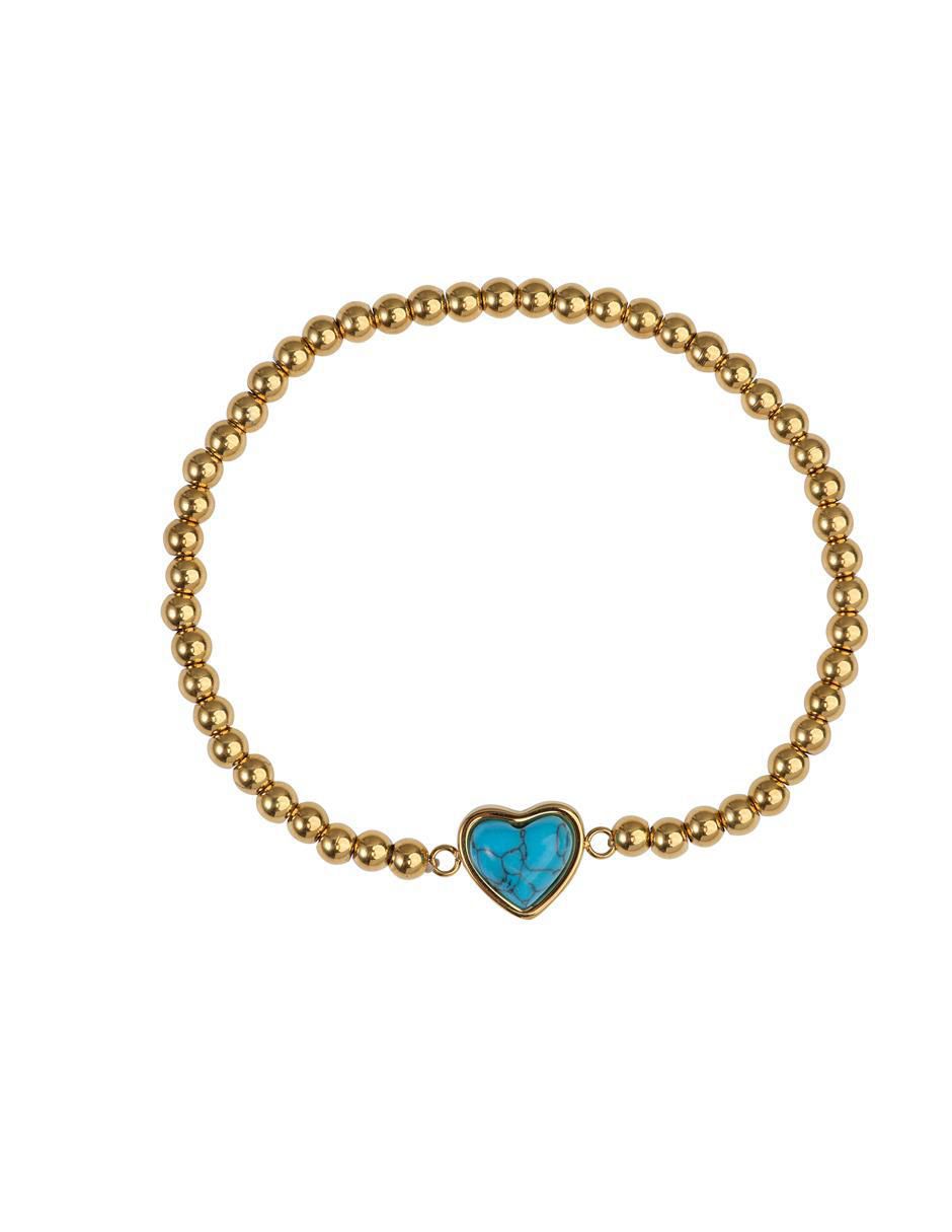 Pulsera Nadia con acabado baño de oro 14 K 2