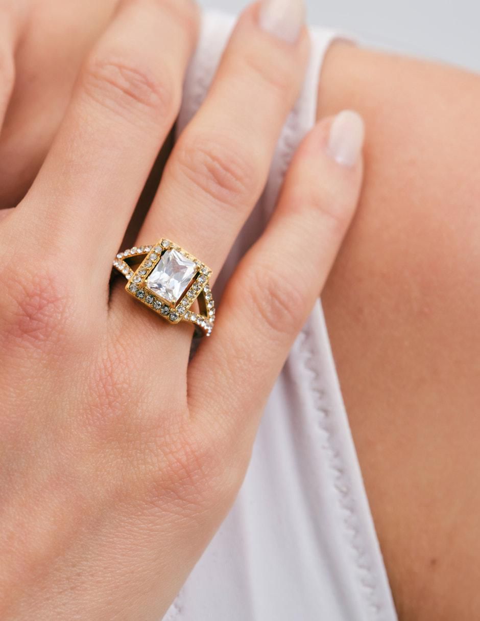 Anillo de compromiso 18 k Navi 5